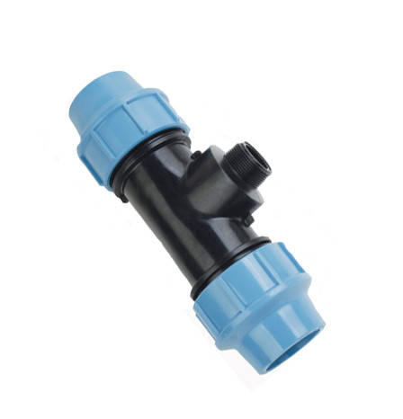 

Тройник 50х1 1/2"х50 НР зажимной с наружной резьбой STR