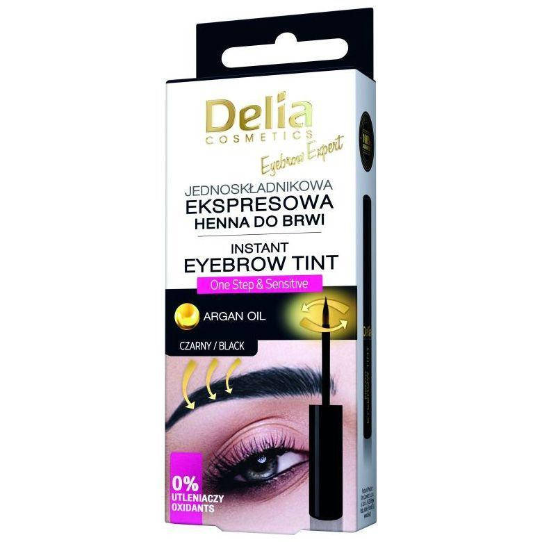 

Экспресс-краска для бровей Delia Cosmetics 1.0 черная, 6мл