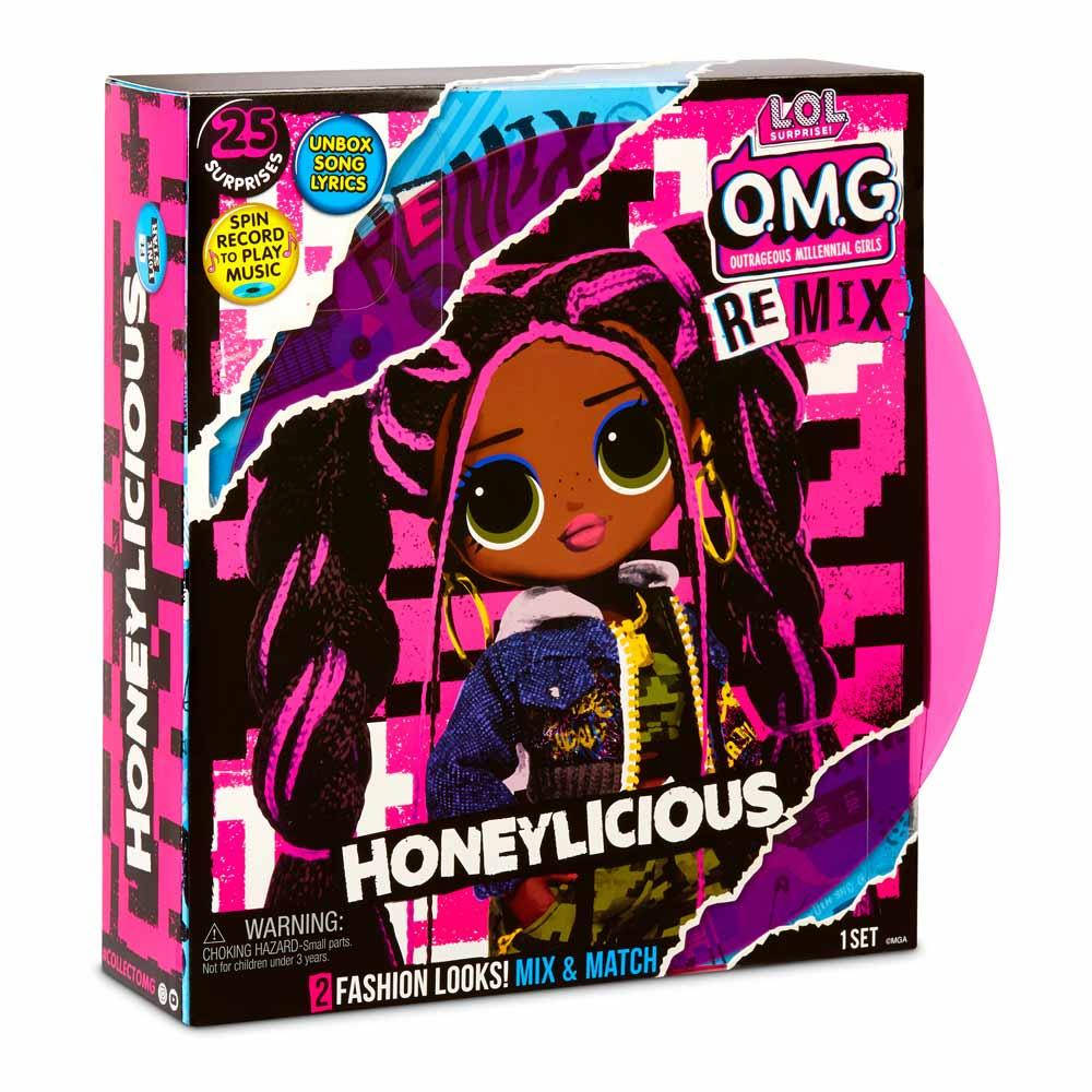 

Кукла ЛОЛ ОМГ Ремикс Милашка / L.O.L. Surprise! O.M.G. Remix Honeylicious