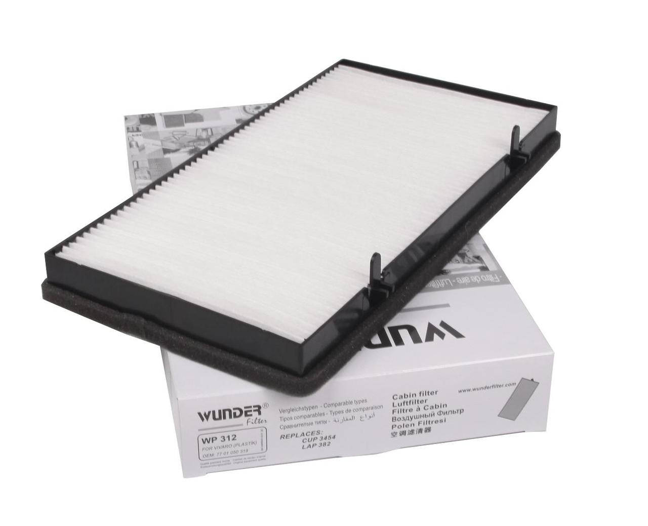 

WUNDER (Турция) WP 312 - Фильтр салона на Рено Трафик II