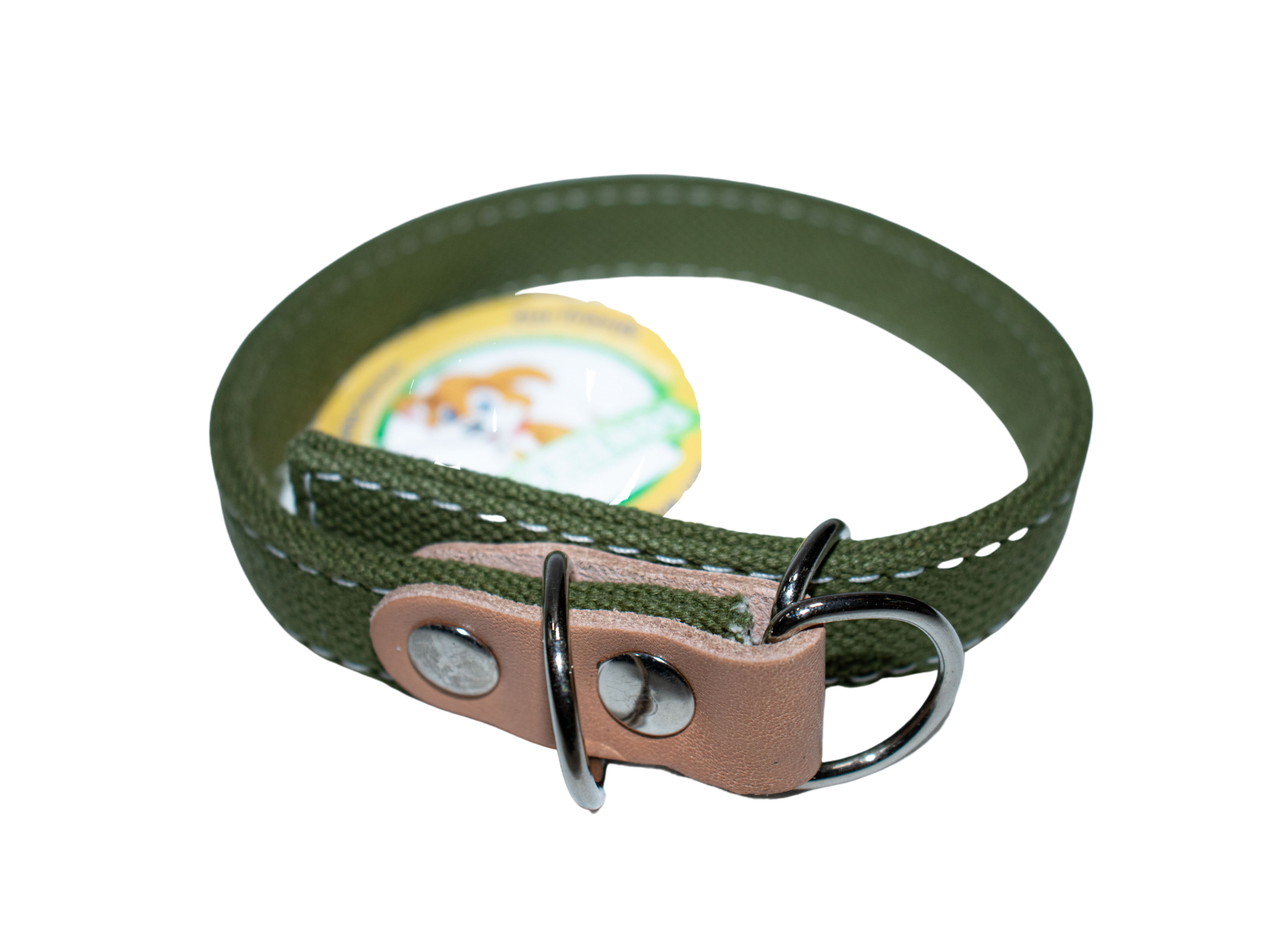 

Ошейник для собак брезентовый Наш 2021 двухслойный 40см