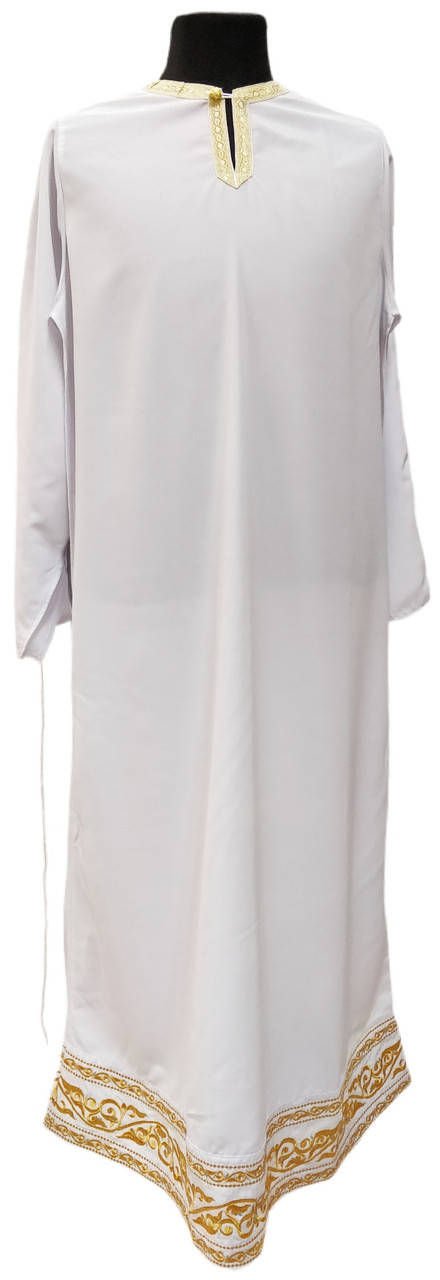 

Подризник "Галун з+с", ткань "Мокрый шелк"