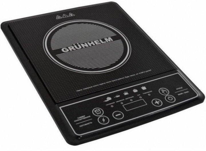 

Настольная индукционная электронная плита Grunhelm GI-A2213 2200W с гарантией