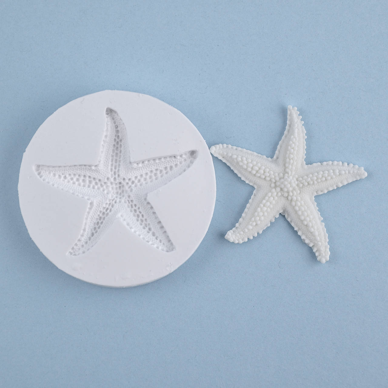 

Силиконовый молд Морская звезда 7.5х7.5 см