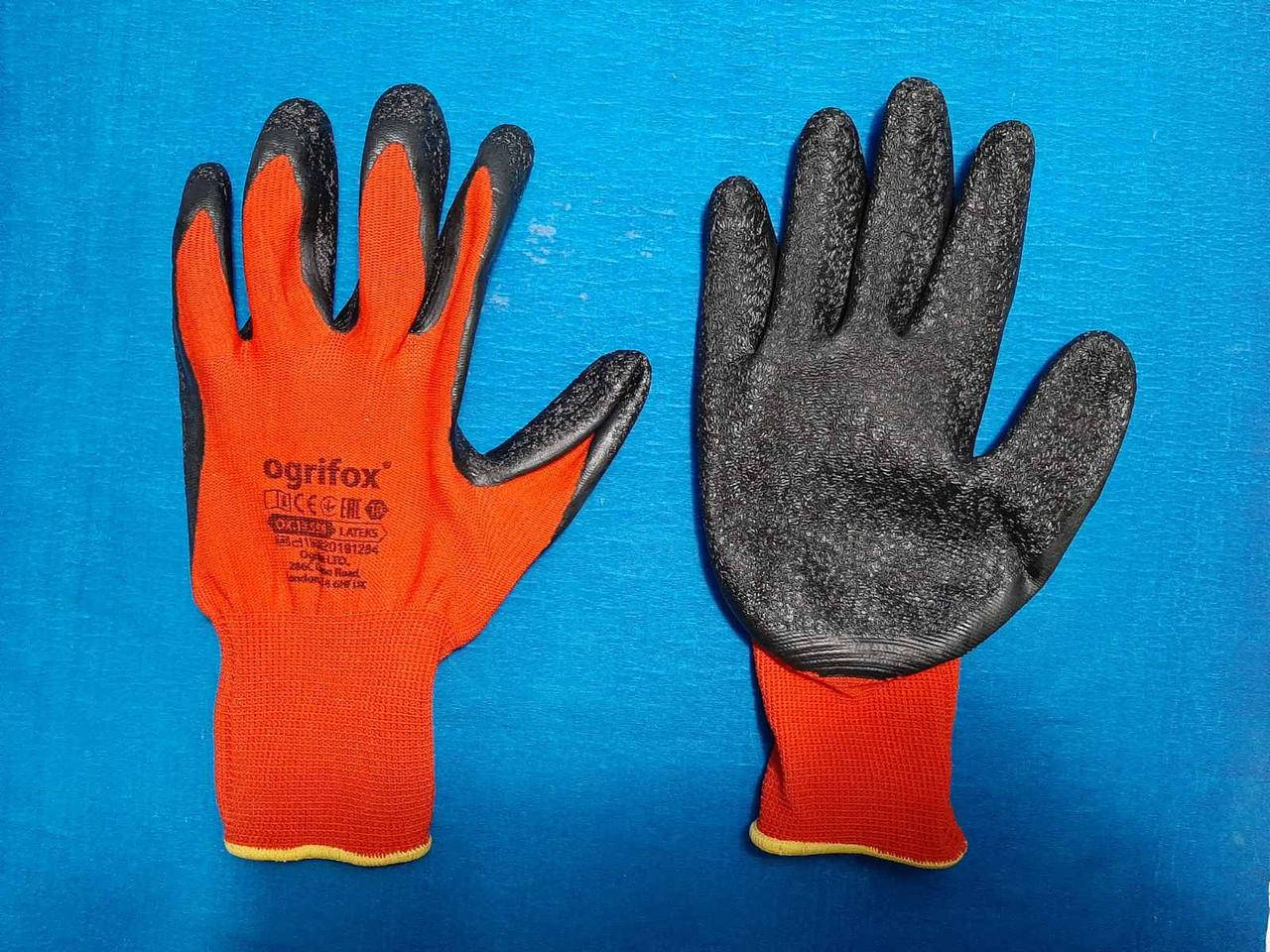 

Рукавиці OGRIFOX OX-LATEKS (8\S) червоні, Красный