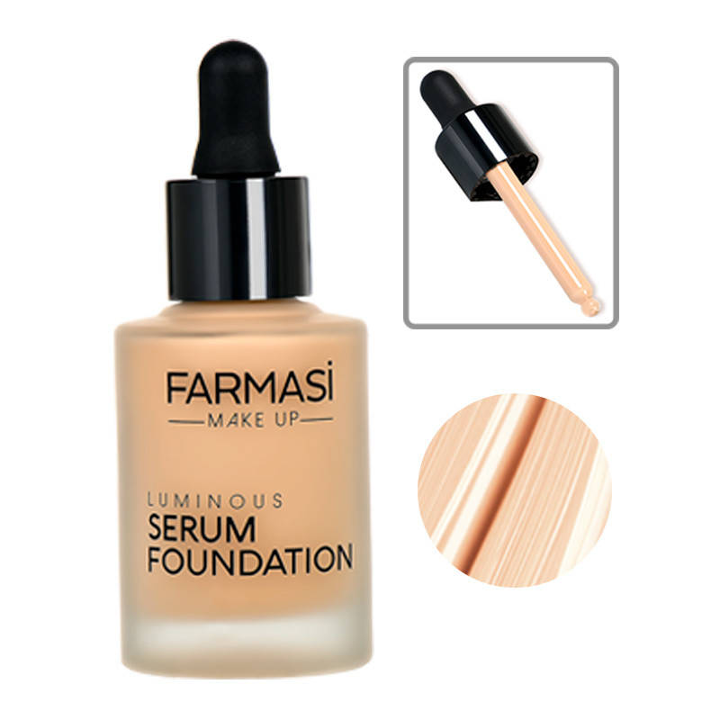 

Сияющая тональная сыворотка Farmasi Luminous Serum 02 Натуральный