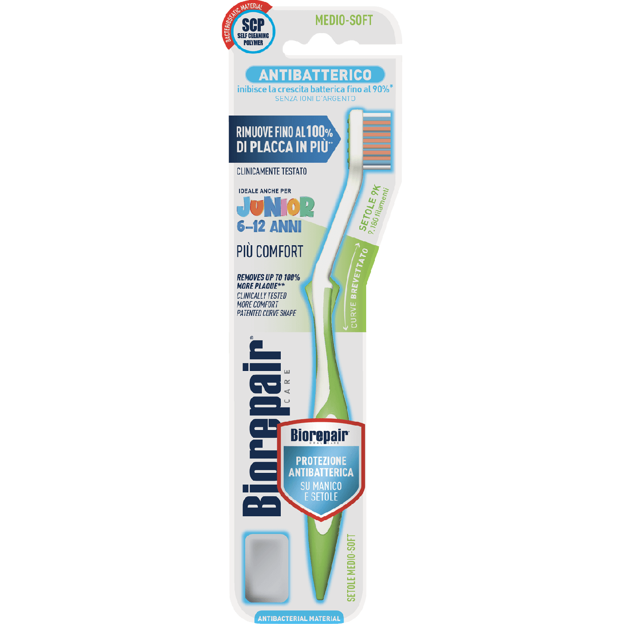 

Зубная щетка Biorepair Junior 6-12 Италия Оригинал