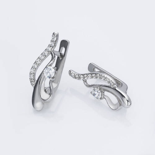 

Серебряные серьги 4411