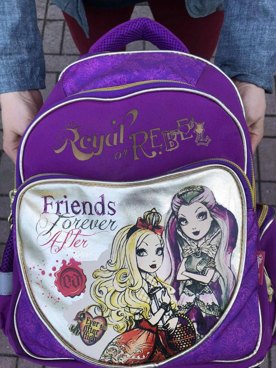 

Рюкзак школьний 1 Вересня S-11 "Ever After High", 36*27*13см