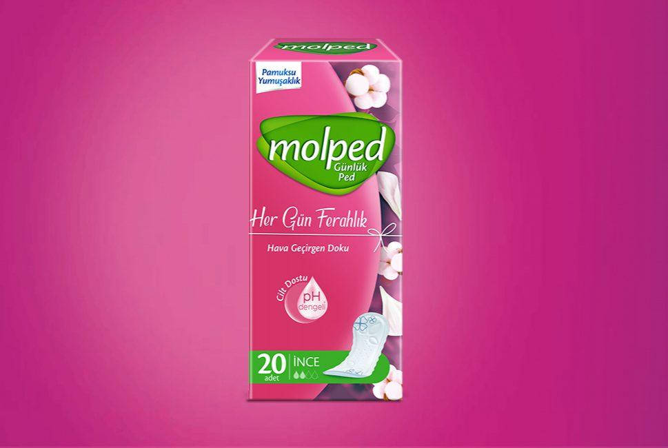 

MOLPED / Молпед Everyday ежедневная прокладка Freshness DEO 20 шт