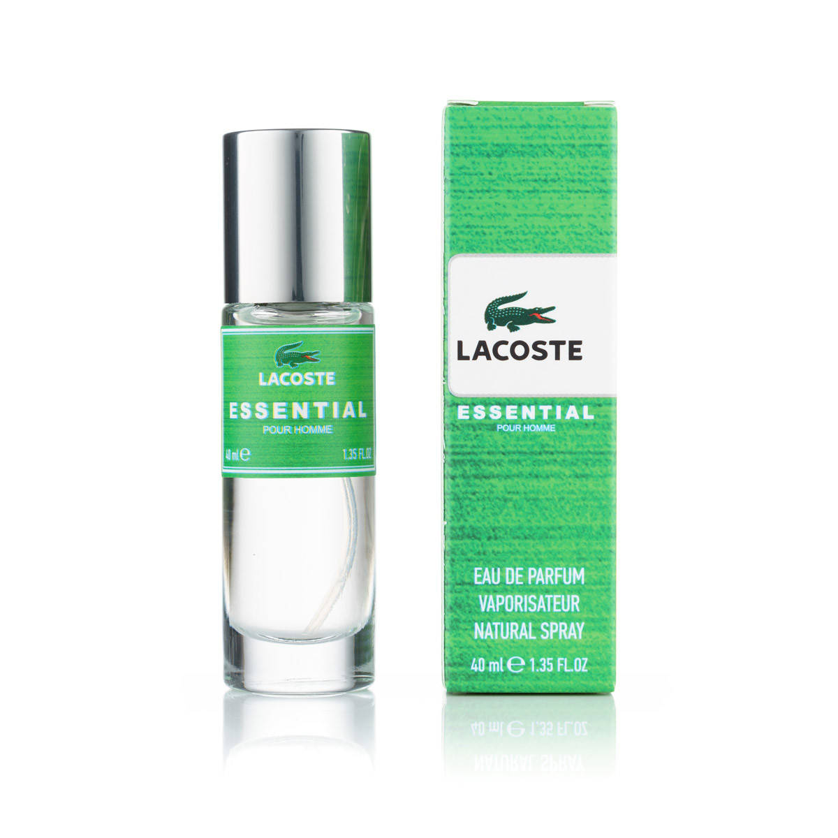 

Мужской мини парфюм вода Lacoste Essential (зелёная) 40 мл (320)