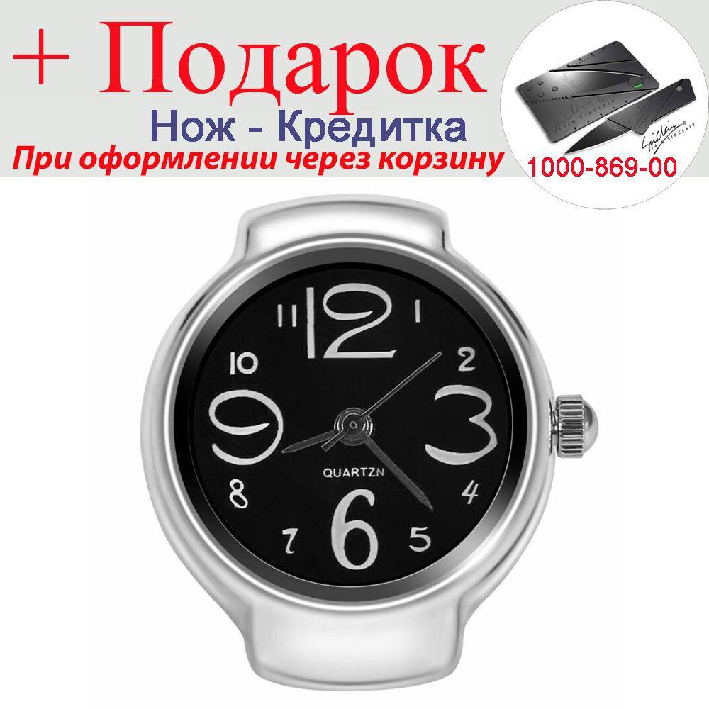 

Часы кольцо Genboli кварцевые Черный
