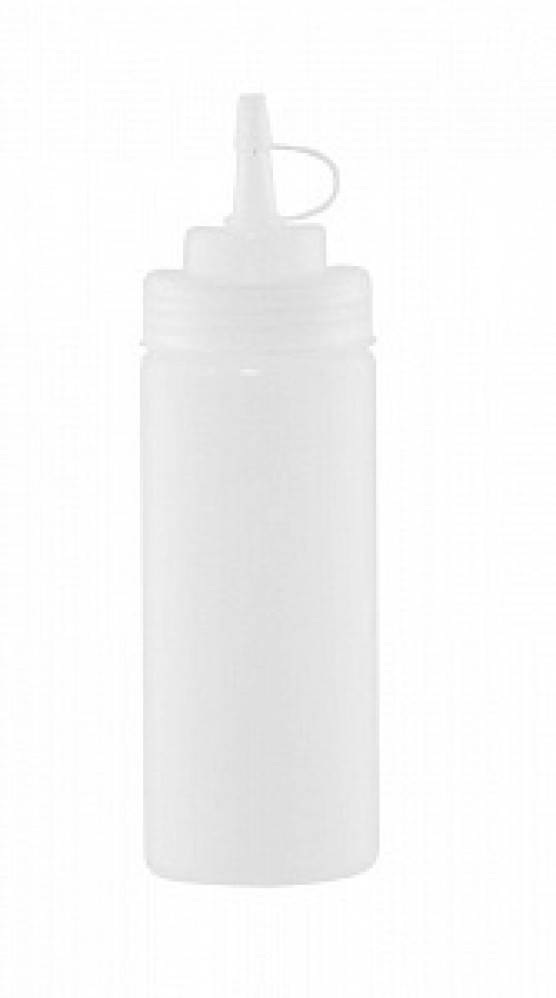 

Бутылка для соусов пластиковая, прозрачный, 360 мл - 12oz (с насечкой в мл)