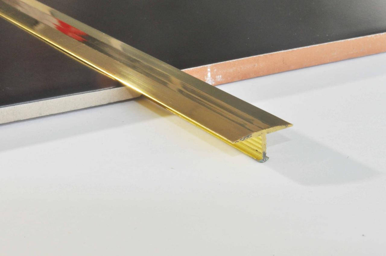 

Т образный латунный профиль Pawotex 18 мм 2.5 м MOP18/T, Желтый