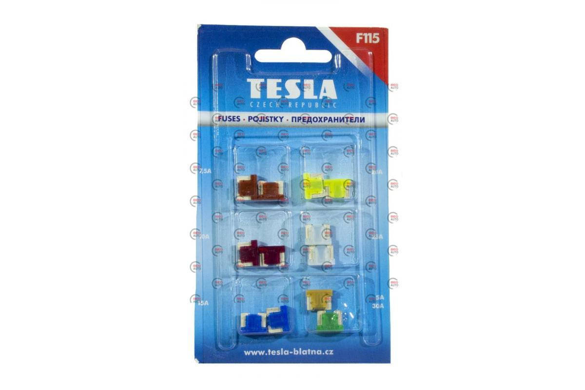 

Предохранители Евро micro (mini Low Profile) TESLA блистер (12шт)