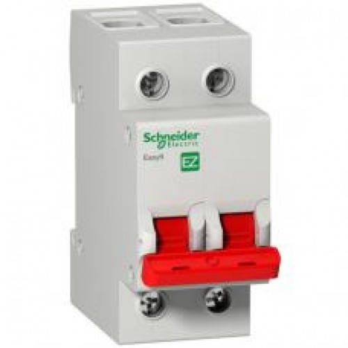 

Выключатель нагрузки 2 полюса, 63 А, EZ9S16263 Schneider Electric