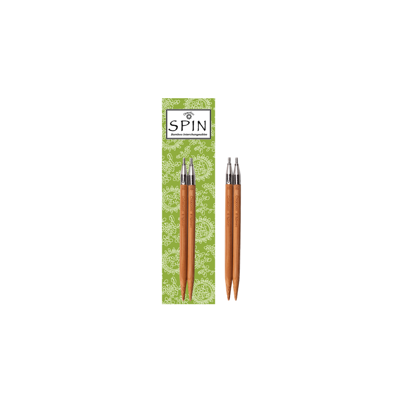 

Сменные бамбуковые спицы ChiaoGoo SPIN Bamboo 10 см 3.5 мм