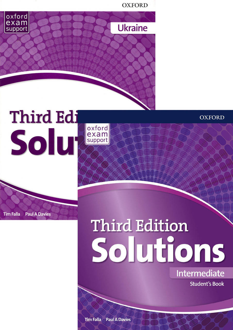 

Solutions Intermediate Комплект (3rd edition)