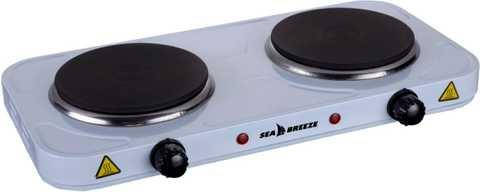 

Настольная плита SeaBreeze SB-063 электрическая дисковая электроплита белая
