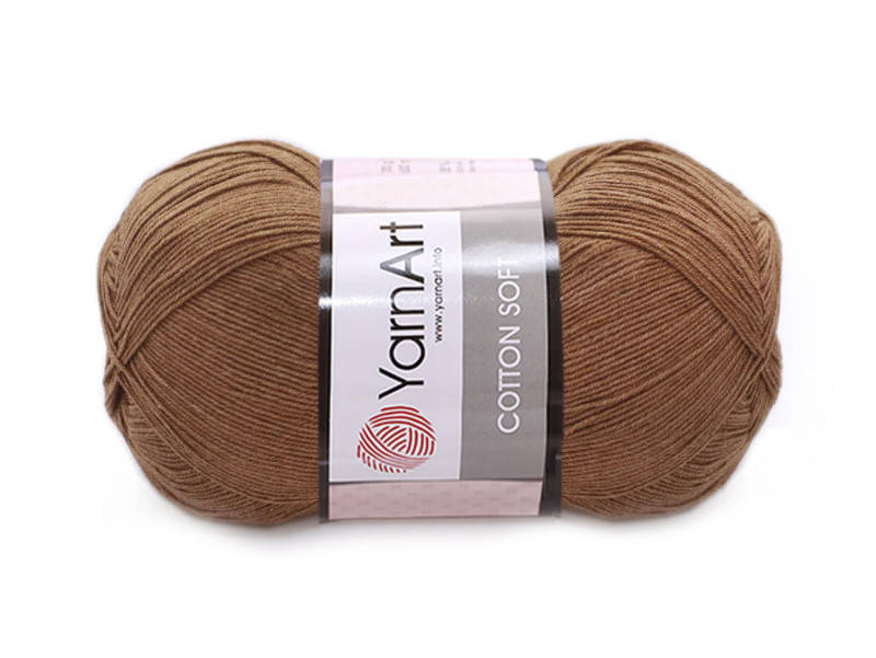 

YarnArt Cotton Soft, Коричневый №40