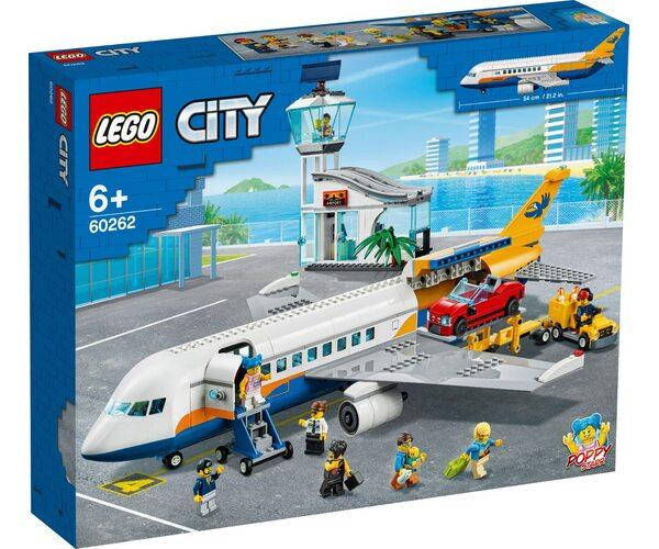 

Lego City Пассажирский самолёт 60262, Красный