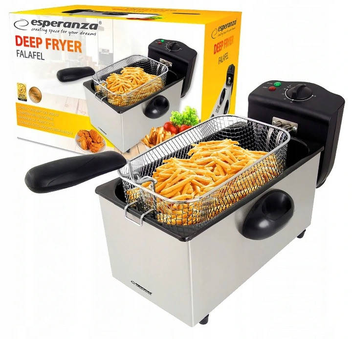 

Фритюрница Esperanza EKG010 Falafel 3л Польша
