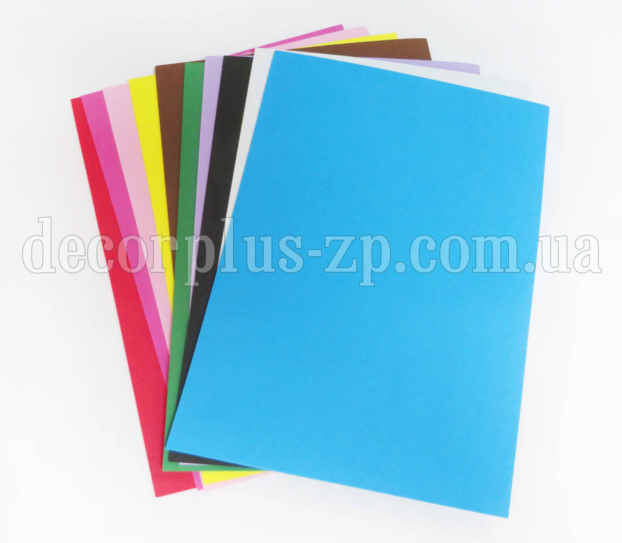 

Набор цветного фоамирана (10 цветов) 20*30см