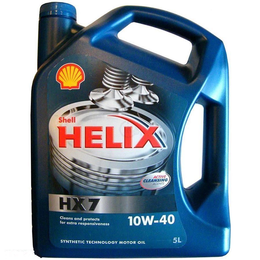 

Моторное масло Shell Helix HX7 10W-40 5л