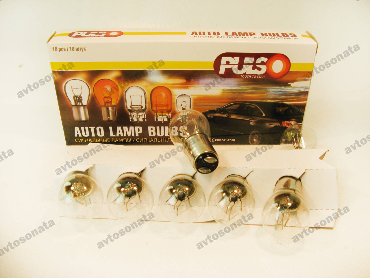 

Лампочка 24V 21/5W (2конт) Pulso LP-24152/BAY15d