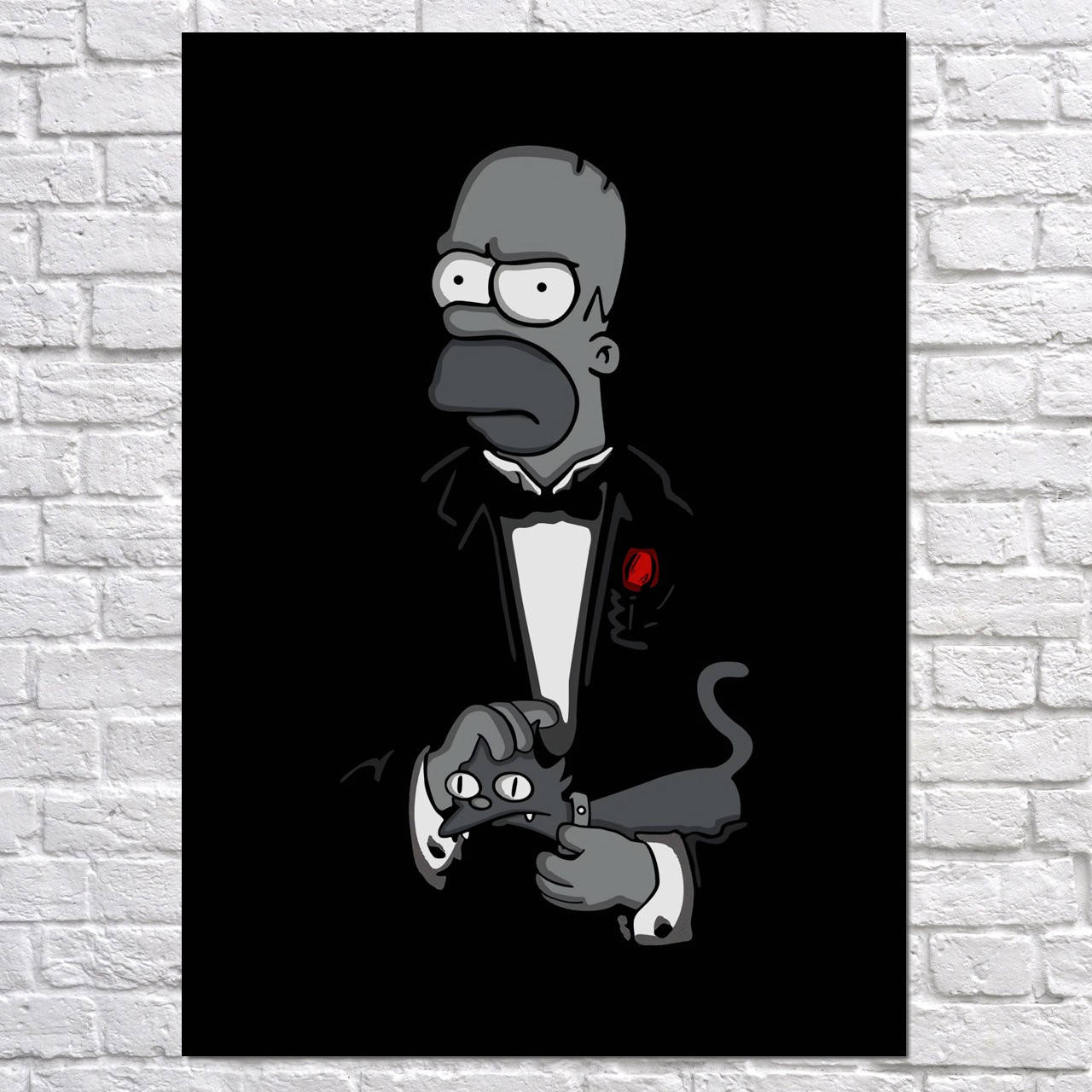 

Плакат "Крёстный отец Гомер, Симпсоны, Godfather Gomer, Simpsons" (артикул 1293) 42, Полуглянец, 30