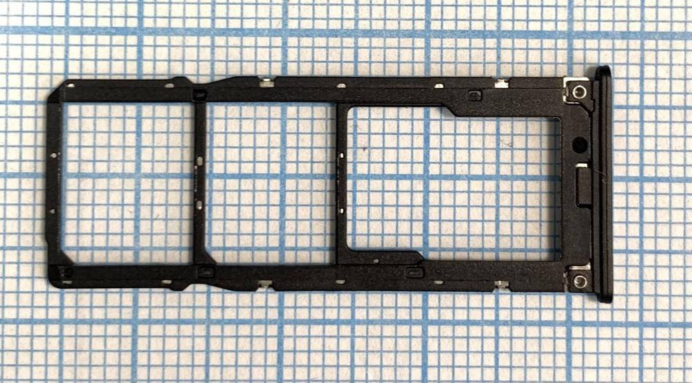 

Тримач SIM-карти і карти пам'яті для Xiaomi Redmi 6 Pro Чорний, Черный