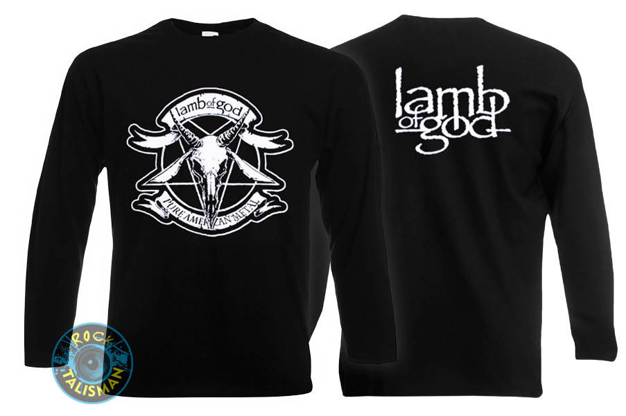 

Футболка длинный рукав LAMB OF GOD (лого)