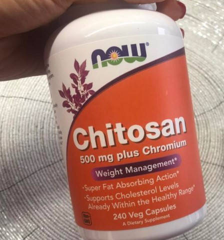 

Хром Хитозан NOW Chitosan 500 mg plus Chromium 240 капс