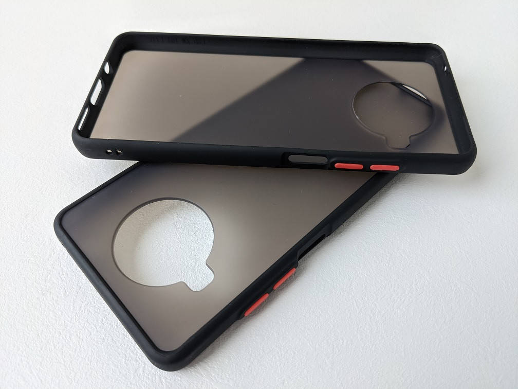 

Противоударный матовый чехол для Xiaomi Mi 10T lite Черный