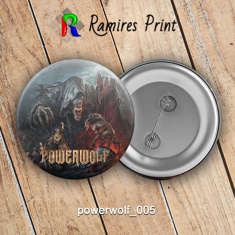 

Значок рок Powerwolf 005