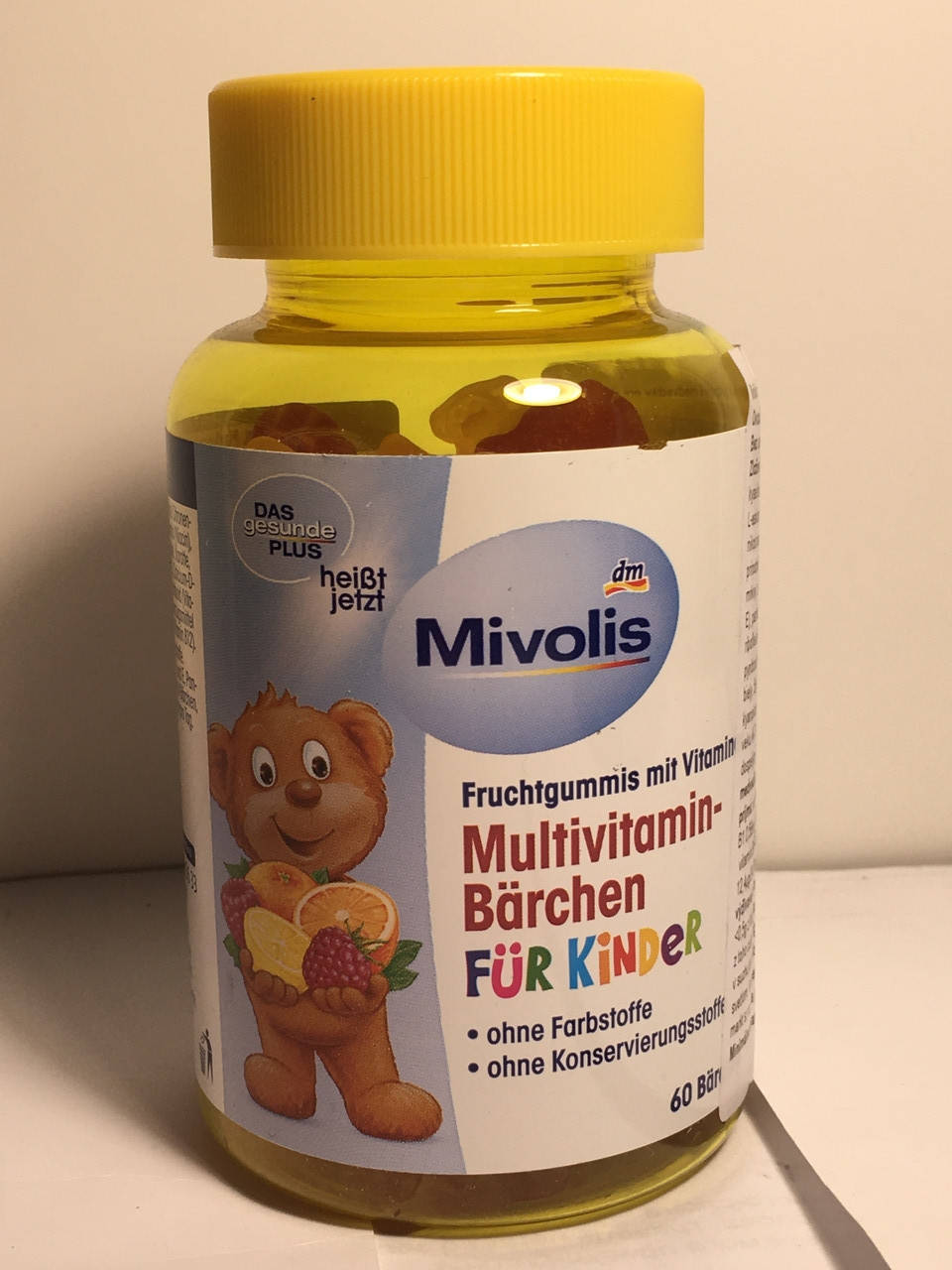 

Дитячі вітамінний комплекс Dm Mivolis Multivitamin 60шт.