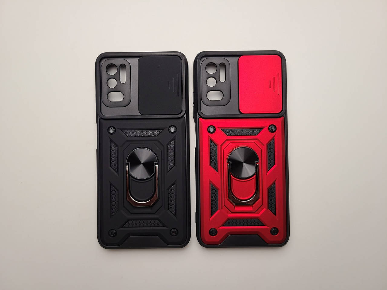 

Ударопрочный чехол CamShield Ring для Xiaomi Redmi Note 10 5G, Poco M3 Pro со шторкой на камеру, Разные цвета