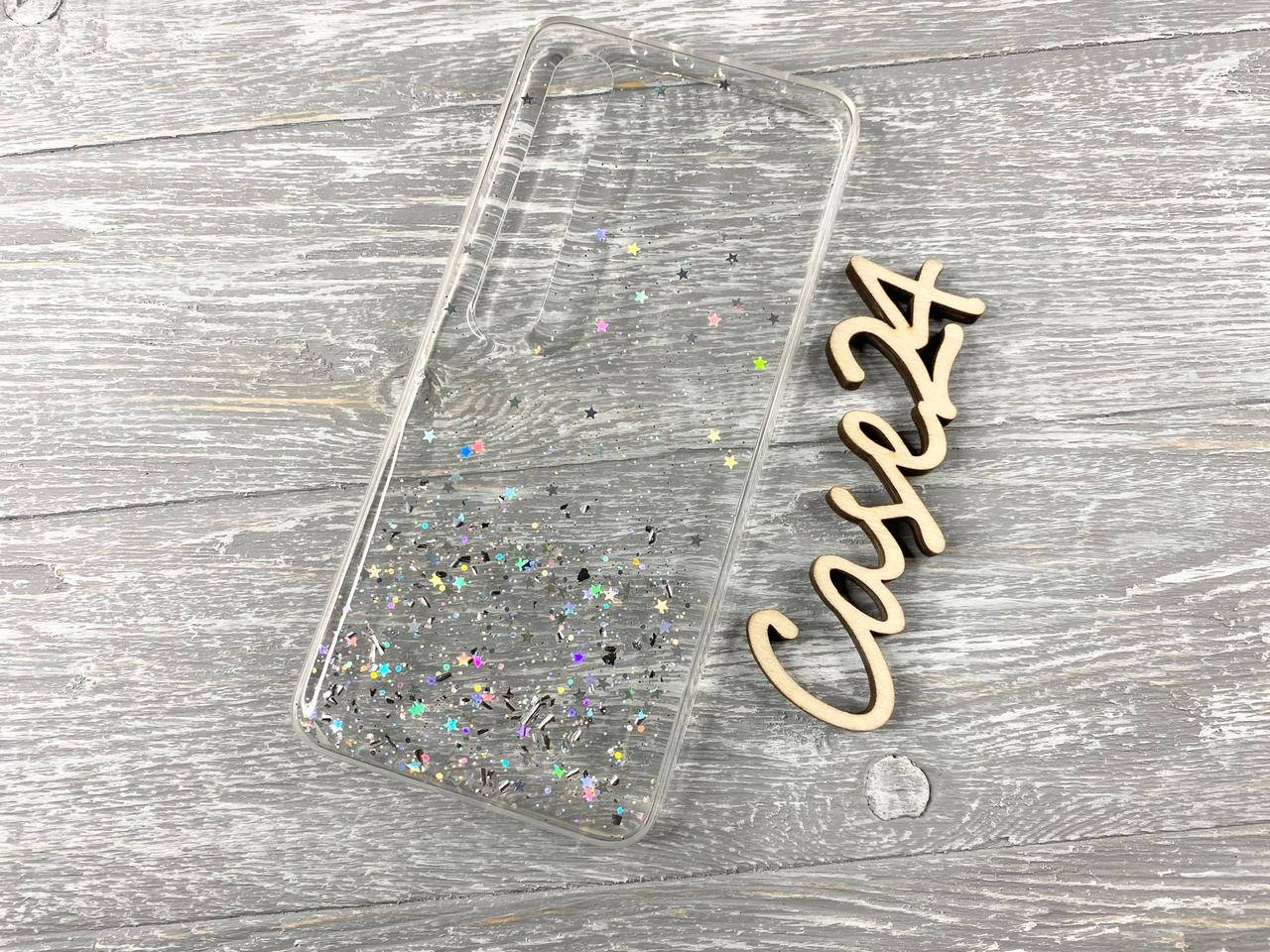

TPU чехол Star Glitter для Xiaomi Mi 10 прозрачный, Разные цвета