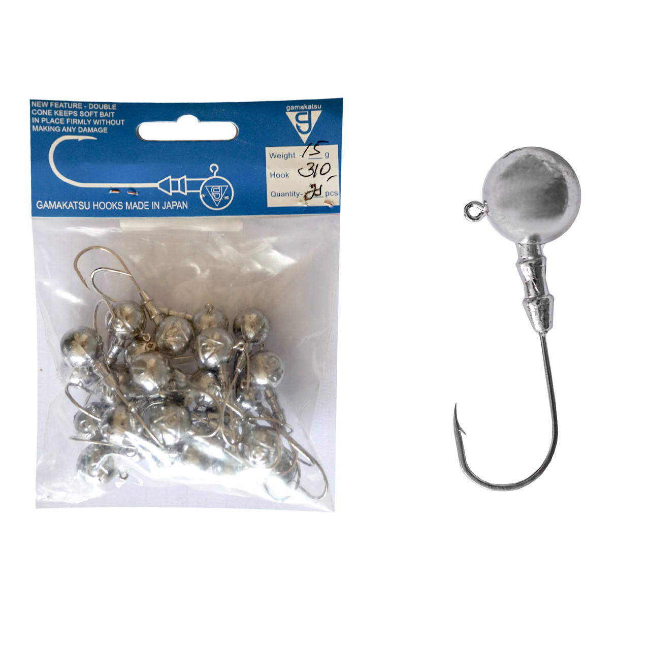 

Джиг-головка Gamakatsu №4/0 4г (25шт в уп)