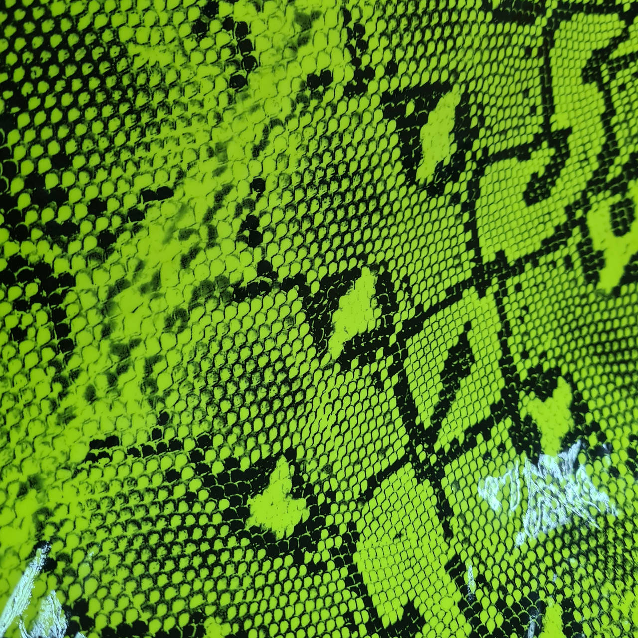 

Винил формат А4 змея, neon Yellow
