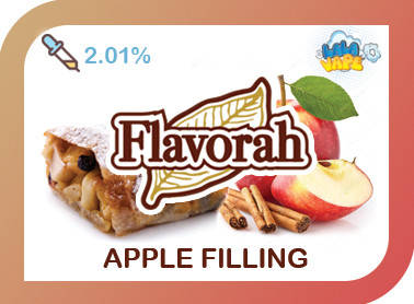 

Apple Filling ароматизатор Flavorah (Яблочная шарлотка)