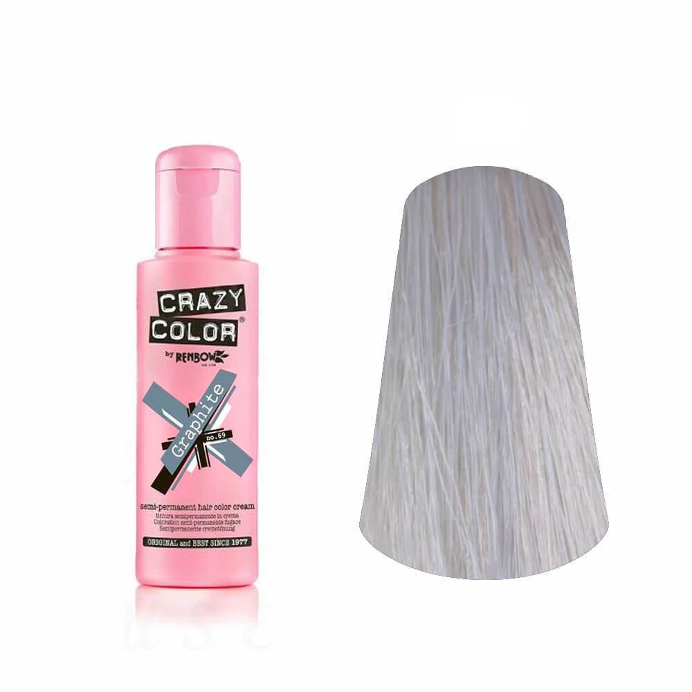 

Тинт-краска для волос №69 графит, 100мл CRAZY COLOR
