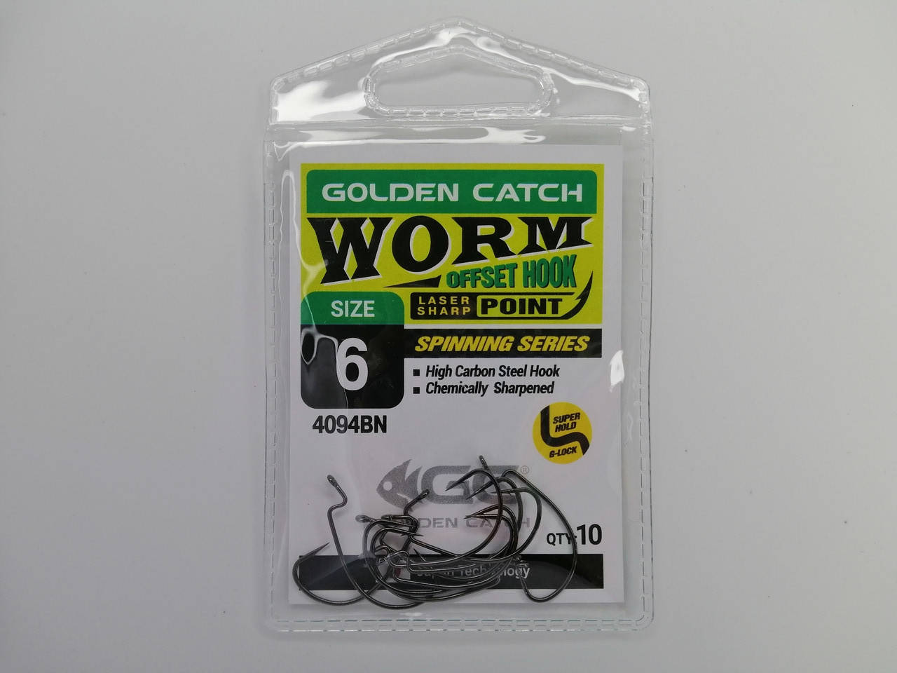 

Крючек Golden Catch Offset Hook 4094BN №6