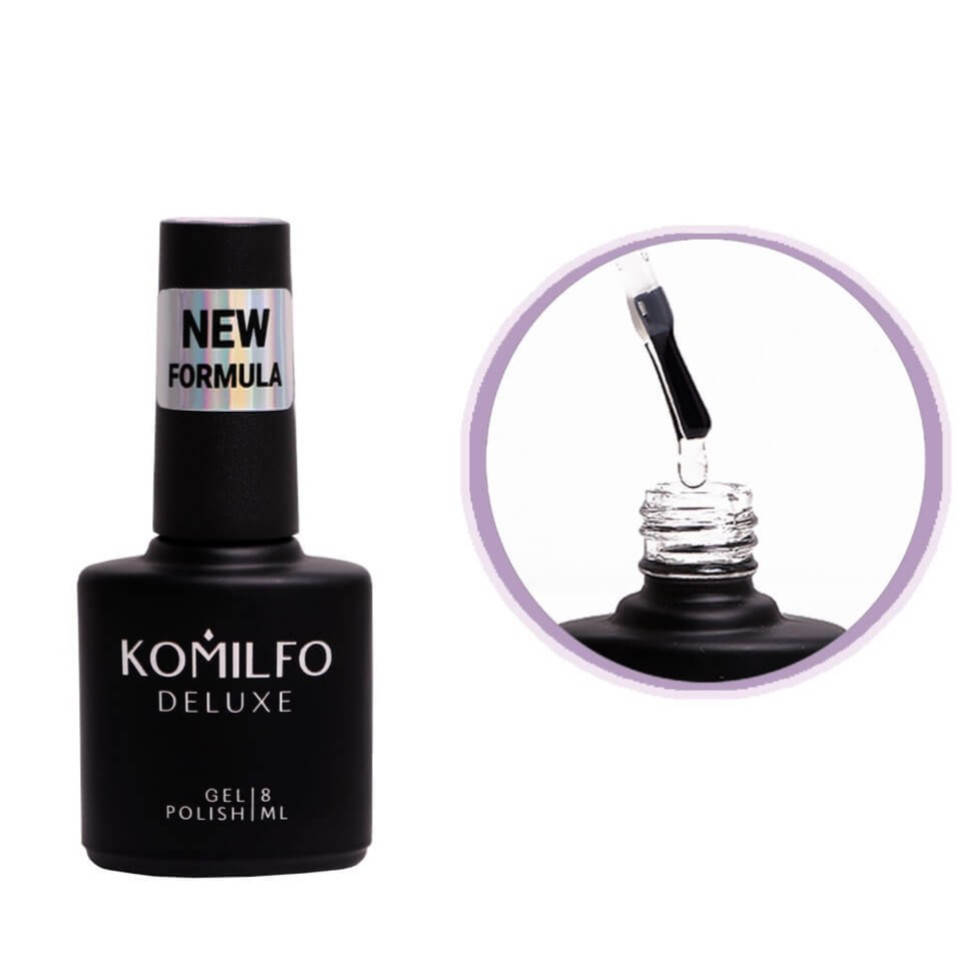 

Komilfo X-Base Coat – New Formula - база для гель-лака, 8 мл (с кисточкой)