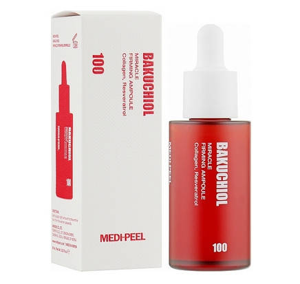 

Сыворотка для лица ампульная с экстрактом бакучиола Medi-Peel Bakuchiol Miracle Firming Ampoule 30ml