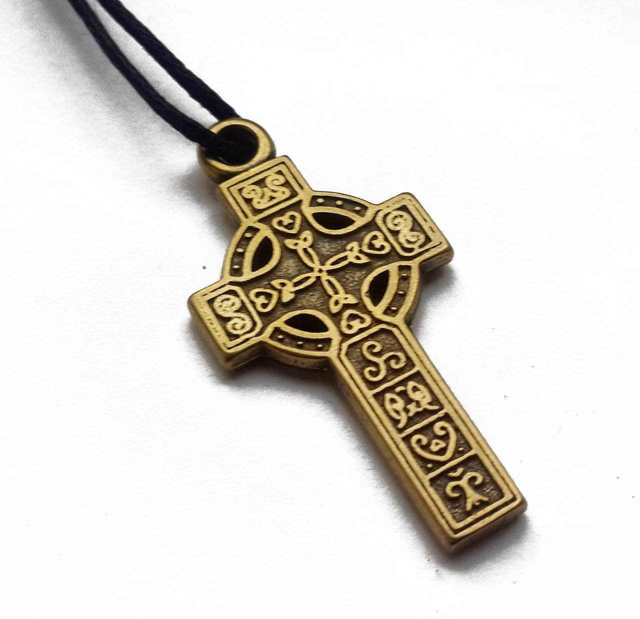 

Амулет "Кельтський Хрест", В комплекті шнурок довжиною 45 см, метал, Кельтский крест