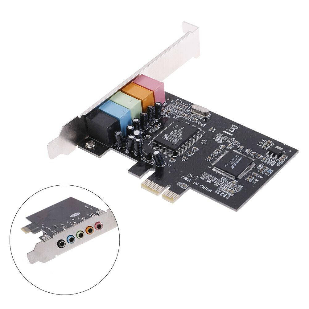 

PCIe звуковая карта CMI 8738 HRTF 3D Audio