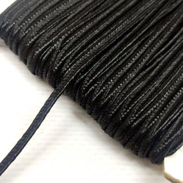 

Цвет черный шнур сутажный плоский 3мм, моток 46м. (СИНДТЕКС-1113)