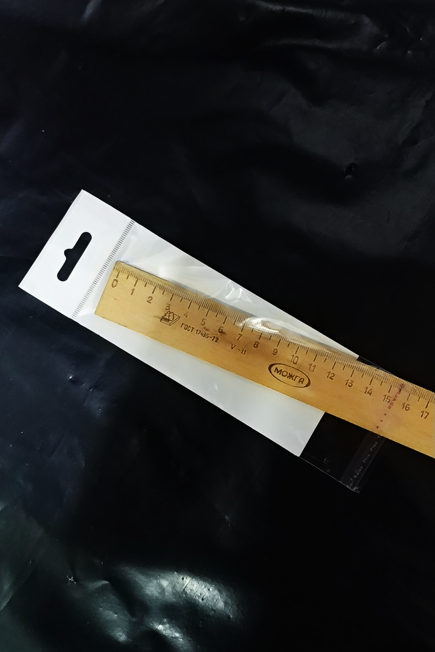 

Полипропиленовые пакеты с клапаном и еврослотом 6 х13 см / уп-100шт 30МкМ, Прозрачный