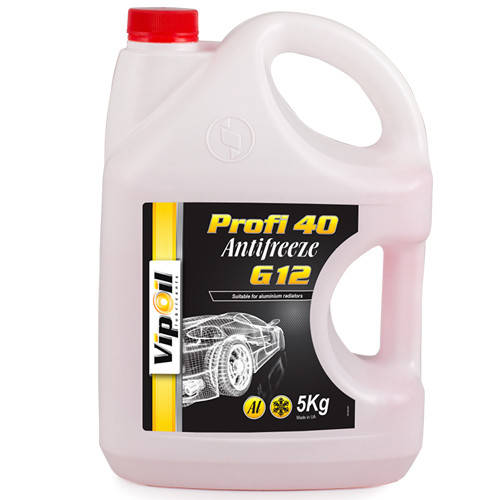 

Антифриз красный 5кг g12 -40 °с eco profi 40 VipOil (БИД Амулет)